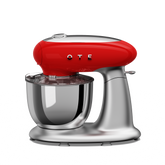 OTE 6 i 1 multifunktionel standmixer med 8,5 kvarts skål i rustfrit stål, kødkværn med vippehoved, juiceblender, grøntsagsskærer, pasta- og kagemaskine