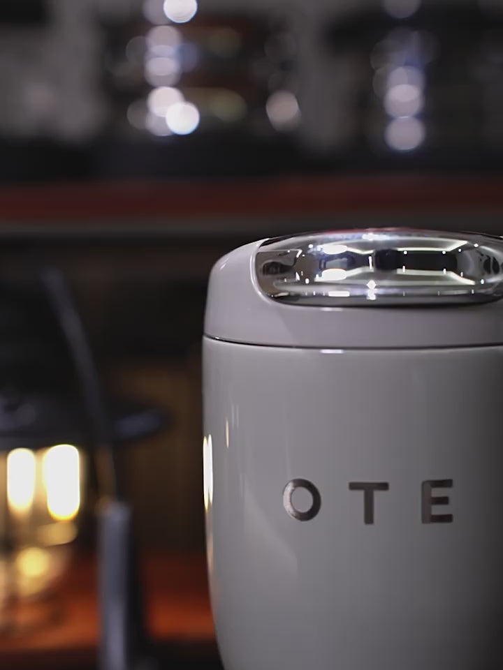 OTE Vakuumisoleret Rejsekrus, Dobbeltvægget Rejsekrus i Rustfrit Stål med Drikkelåg, 12,31 oz/7,74 oz (350/220 ml)