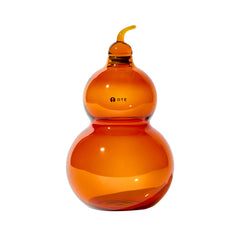 1500ml OTE kalabasglas-kande til cold brew, blyfrit borosilikatglas vandkaraffel, håndblæst transparent glasflaske til te, vin og vase, borddekoration i kinesisk stil til hjemmet, fås i 3 farver