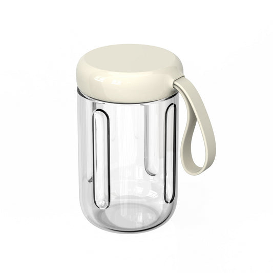 OTE 400ML Blender Mug, ledsagende Cup High Borosilikate Glas Tumbler